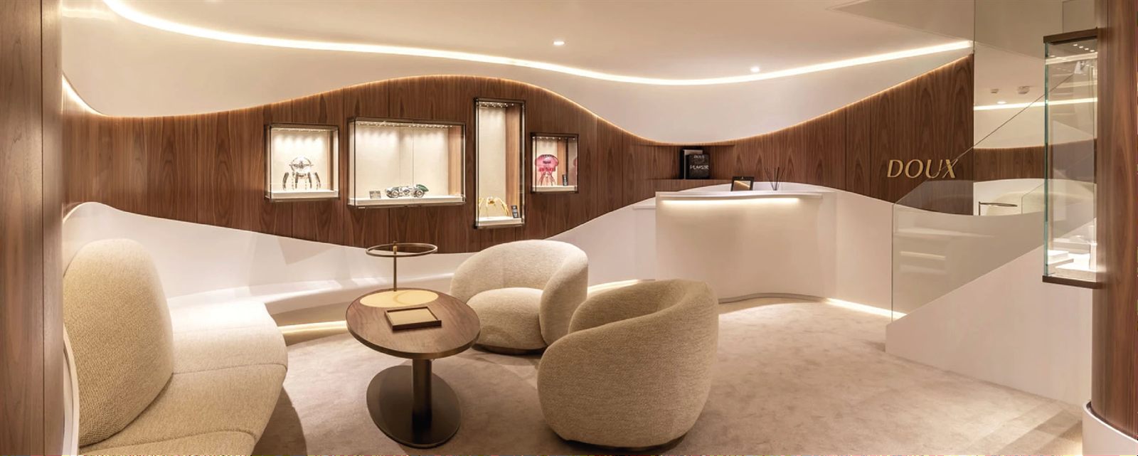 Système Light — espace joaillerie sécurisé
